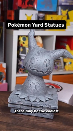 UNREAL Pokémon Yard Statues from the Pokémon Center 😍 These Cubone and Mimikyu statues are made to look like worn down stone and are by far the most unique Pokémon Yard Statues dropped to date. Which one are you picking up, Cubone or Mimikyu? #pokemon #pokemoncenter #pokemontrainer #cubone #mimikyu | Super Duper Dani