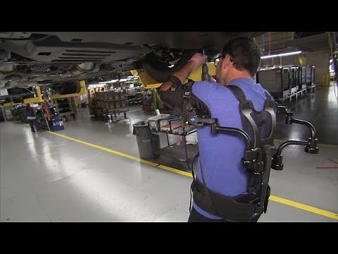 Inside Ford's plan to use exoskeleton vests to prevent injuries