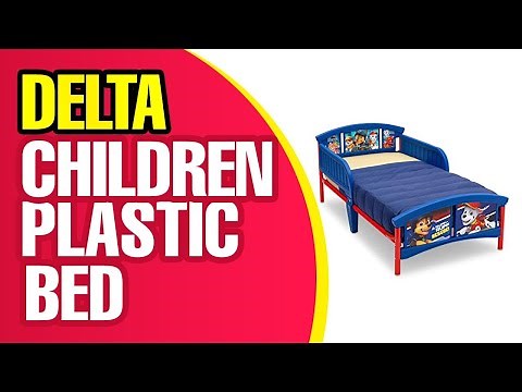 Delta Children Plastic Toddler Bed, Nick Jr. PAW Patrol