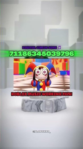 ID funcionando no Roblox em 2026! – Digital Circus Song 🎵 #roblox #digitalcircus #fyy #robloxedit