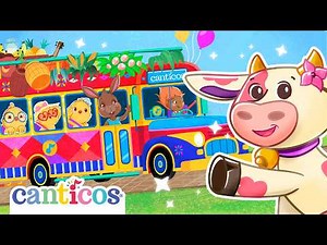 Wheels on the Bus Classic Kids Songs & Nursery Rhymes | @canticosworld