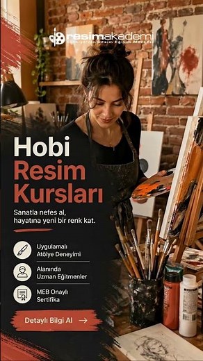 Resim Kursu ile Sanata Kendi Dünyanızdan Bir Kapı Açın | Resim Akademi
