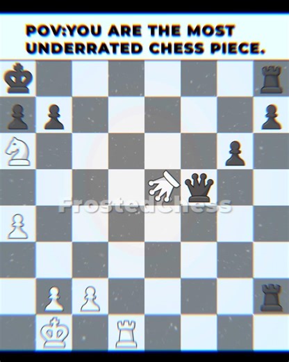 Most Underrated Chess Piece🔥#shorts #trending #chess #edit