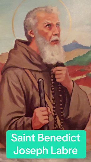 The saint who walked through Europe with nothing.. #StBenedictJosephLabre #CatholicTikTok #RejectedSaint #FaithStory #HolyPilgrim #HisTreasuredPrincess #BibleAndFaith #SaintInspiration #GodHasAPlan #ChristianTikTok
