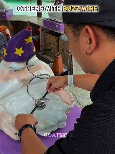 Normal Buzz wire challenge vs Mr Bean