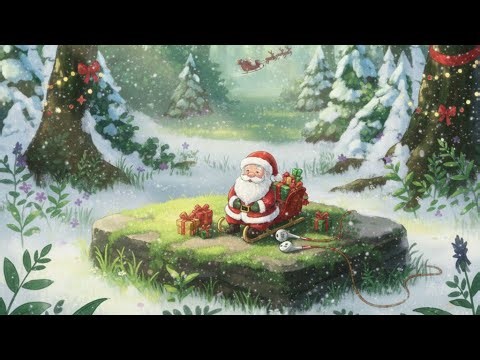 Cozy Santa Forest Lofi 🎄 | Chill Christmas Beats to Relax & Study