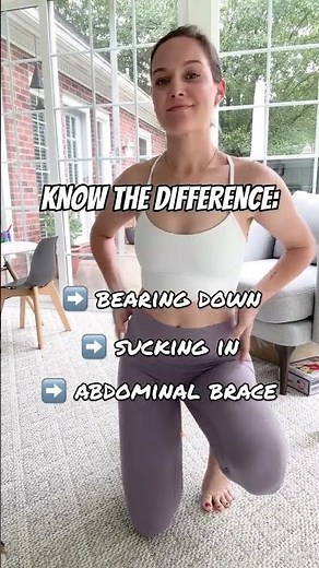 bearing down vs sucking in vs abdominal bracing
