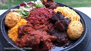 Discover how to make Ghana Waakye in the Oven. This is the best way to cook your party waakye without a stress. Please join me as i show you how it's done. Simple and delicious recipes | Obaapa’s Recipes