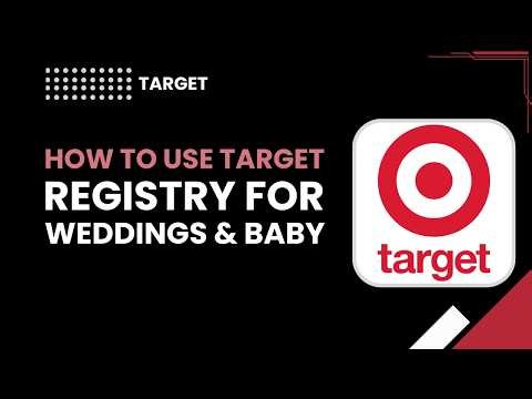 How to Use Target Registry for Weddings & Baby