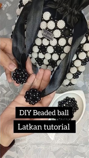 30 beads ball tutorial | Potli Latkan