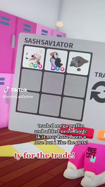 Exciting Mega Trading in Adopt Me on Roblox