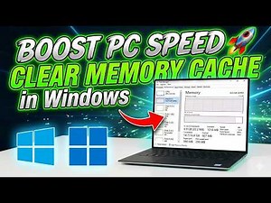 Boost PC Speed | Clear RAM Cache Windows 10/11