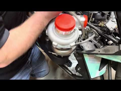 Turbo assembly installation