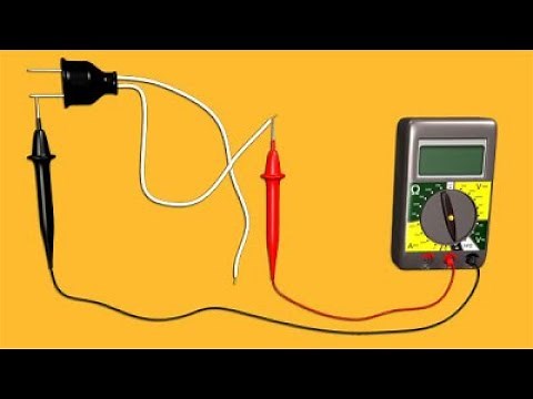 How to test a cable with a multimeter