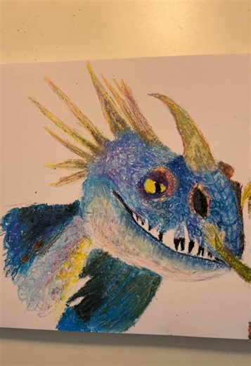 Step-by-Step Drawing of Astrid and Stormfly