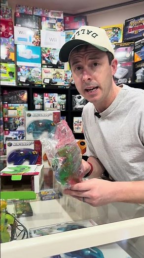 Unboxing a Brand New Jungle Green Nintendo 64 controller #nintendo #gaming #nintendo64 #gaming