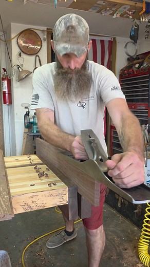 Little T&G with the Stanley No 48 type 1 #vintagehandtools #stanleysweetheart #handtoolwoodworking #woodworking #stanley #vintage #savinghistory #vintagestanley #stanleytools #handtools | Bentley Hardware & Co