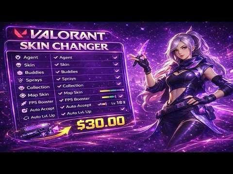 [UPDATE] Valorant Skin Changer All Knives + Premium Skins - Vanguard Safe 2026