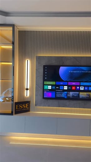 Pvc Home Design on Instagram: "LED TV panel 😍🏠 @pvc_home_design_ #tvpanel #work #led #tv #tvunit"