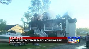 Crews respond to house fire in Boiling Spring Lakes