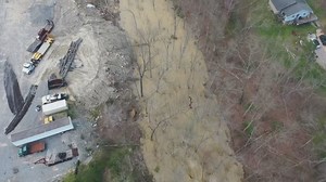 6K views · 71 reactions | DAM BREAK VIDEO: A Flash Flood Warning was issued overnight for parts of Putnam, Cumberland counties due to dam break in Monterey near the old Lakeside Deli. https://bit.ly/2VdOtzZ (Video courtesy of Matt Murphy) | WZTV FOX 17 News, Nashville | Facebook