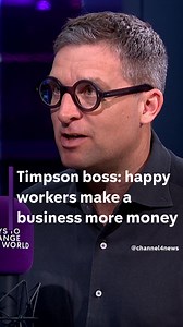 "Instead of making decisions around how you make profit, just focus on colleagues being really happy" Timpson boss, James Timpson speaks to Krishnan Guru-Murthy about “upside-down management” and why giving employees more control over their jobs can make a business more money. Watch in full: https://www.youtube.com/watch?v=W2jRUqE4fK8 #business #money #management #managementstyle #timpson #work #channel4news | Channel 4 News