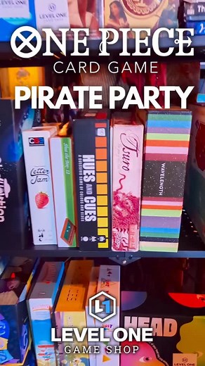 Shout out to everyone who joined us this past weekend at The Ship! We had a One Piece TCG tournament, board games, RPGs, Blood on the Clocktower, pirates, and good company! We're ready to head to Planet Anime KC, we'll see you there! #boardgamenight #onepiece @Planet Anime | Level One Game Shop