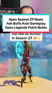 Ash Got BUFFED In Season 29! 🔥 Season 29 of Apex Legends is here with a brand new Skirmisher Legend known as Axle. Ash's Passive is getting buffed, along with changes to the L-Star, Hemlok, and more! #apex #apexlegends