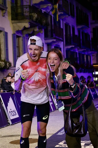 Appel surprise de la joggeuse pendant l'UTMB