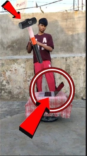 Which Hammer Can Break a Laptop? 💻🔨 Ultimate Strength Test! 😱🔥