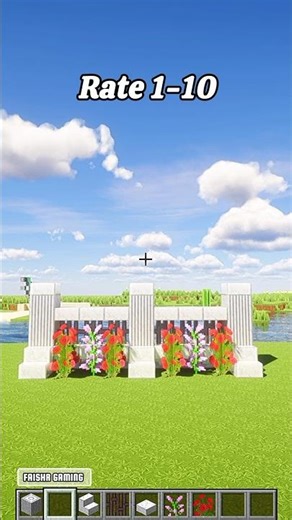 Modern Wall Tutorial! #shorts #minecraft