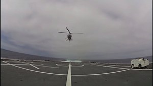 22K views · 88 reactions | Check out this awesome Naval Air Systems Command (NAVAIR) footage of the first landing of an MQ-8C Fire Scout on an LCS, in this case USS Montgomery (LCS 8). You can learn more about why this capability matters to U.S. Navy Surface Warriors here: https://go.usa.gov/x5pdb | Naval Sea Systems Command | Facebook