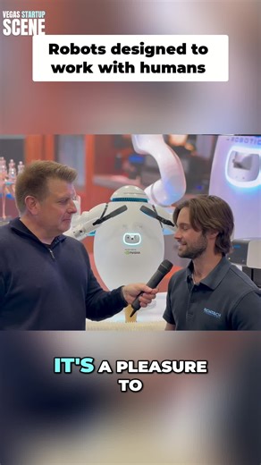 Richtech Robotics: Designing robotic solutions in Vegas since 2016 to enhance business operations and refine AI models. #Robotics #AI #LasVegas #CES #Tech