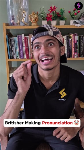 British Pronunciation Logic 😂 ft Aryan #seekho #shorts