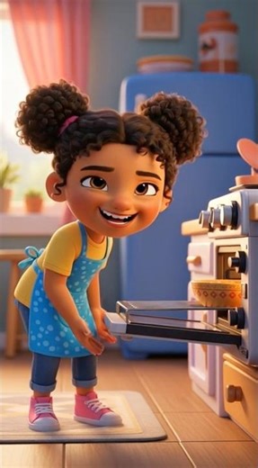 Eva Makes a Magic Chocolate Cake 🍰✨