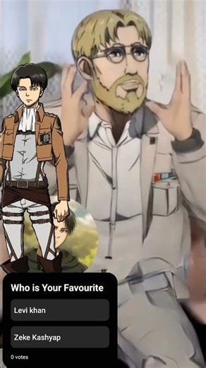 Zeke Roasts Levi #animeshorts #aot #anime