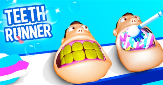 Teeth Runner 🕹️ Play on CrazyGames
