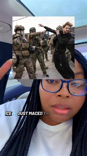 🚨 🧊ICE Maces a Chicago Priest During Peaceful Protest 🪧 #ice #chicago #priest #protest | April Gambino