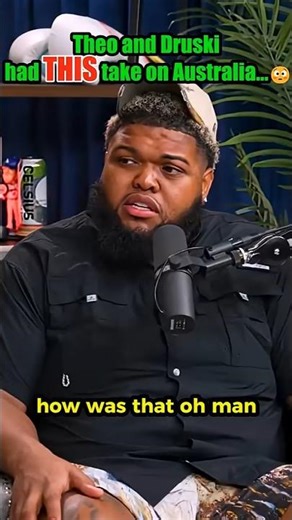 Theo Von & Druski on Australia... This Got Awkward 😳 #Shorts