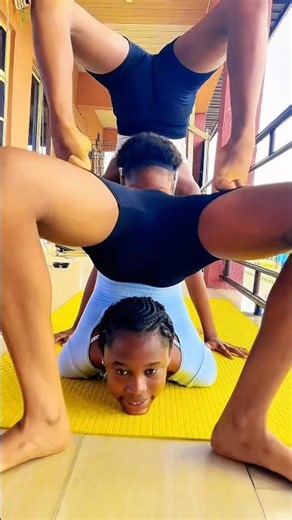 Beautiful acro dance flexibility. Bend. Bold. Confident