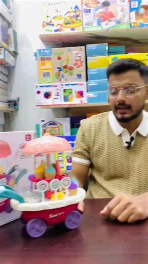 🍭HOME Candy Cart Toy Set🍦 Bring sweetness and creativity to playtime with the HOME Candy Cart Toy Set — a colorful and interactive toy that inspires imaginative role play! 🌈✨ This 30-piece candy cart includes pretend sweets, cupcakes, lollipops, and ice cream — perfect for little shopkeepers and aspiring chefs. 👩‍🍳🧁 🎶 Features: 🍬 30 Fun Pieces — includes a full candy collection for endless fun. 💡 Lights & Sounds — adds excitement and keeps kids engaged. 🧠 Educational Play — helps impro