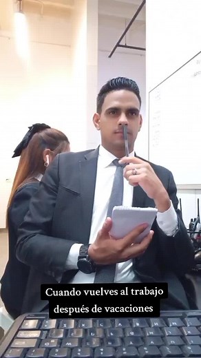 Volviendo al trabajo después de vacaciones
