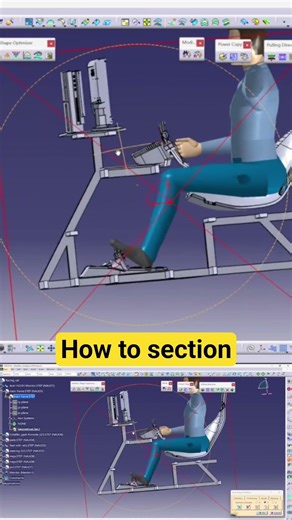How to section #catia #catiav5tutorial #3ddesign #3dmodeling #catiav5