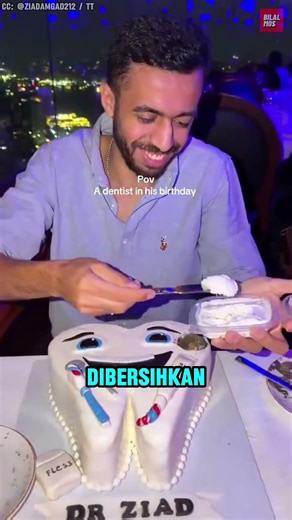 Kue Ulang Tahun Untuk Dokter Gigi