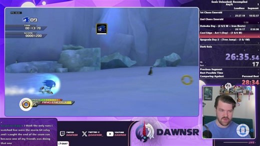 First Unleashed Recomp Any% Derust Run! | !youtube