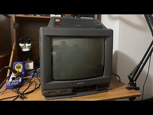 Sharp SF1 Super Famicom TV restoration! This one has LOTS of problems - let's start fixing them!