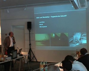 Mike Schlaich / Schlaich Bergermann Partner: Workshop Smart Materials, organisiert von ARCH+ für IBA Hamburg