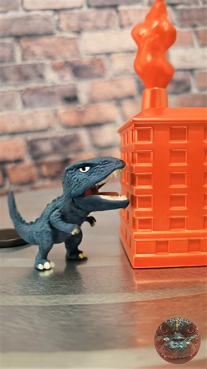 Gorosaurus vs Toxic Factory! Red Smog Kaiju Battle Destruction 🏭🔥