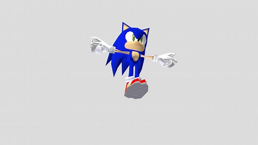 DS DSi - Sonic Rush - Sonic the Hedgehog - 3D model by Sonicgba