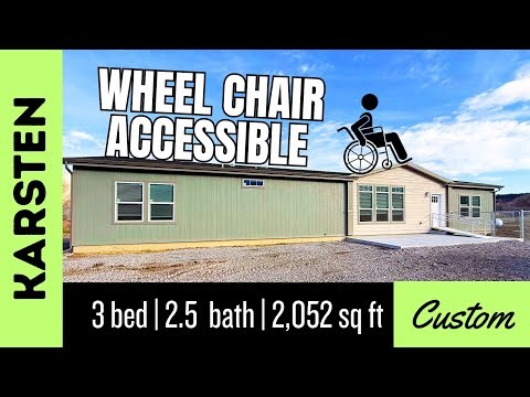 Wheelchair Accessible Custom Modular Home Tour | 3 Bed • 2.5 Bath • 2,052 Sq Ft